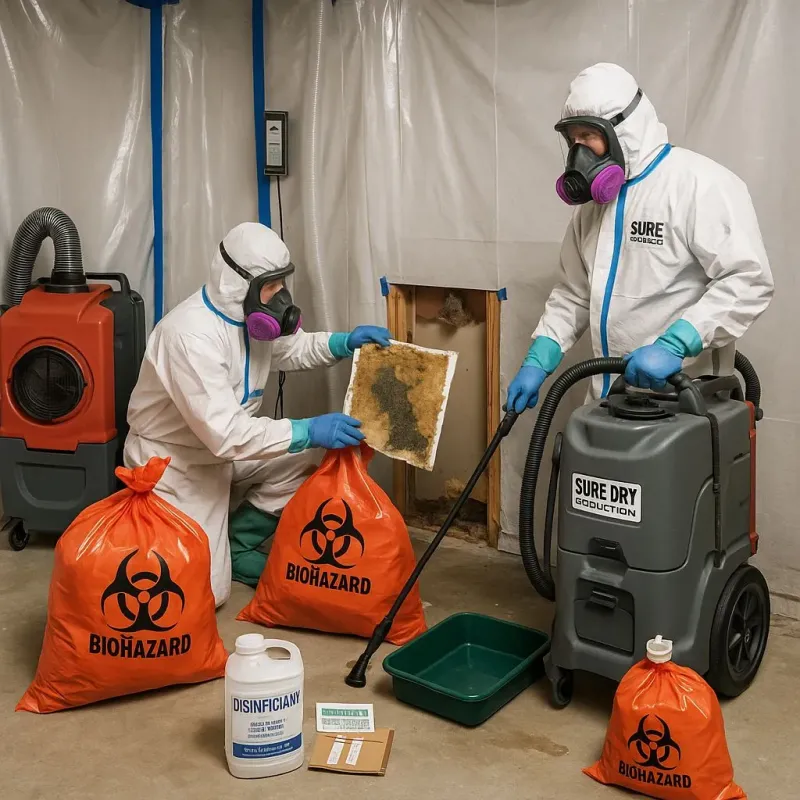 Contaminated Water Handling Protocols process in Homer, LA