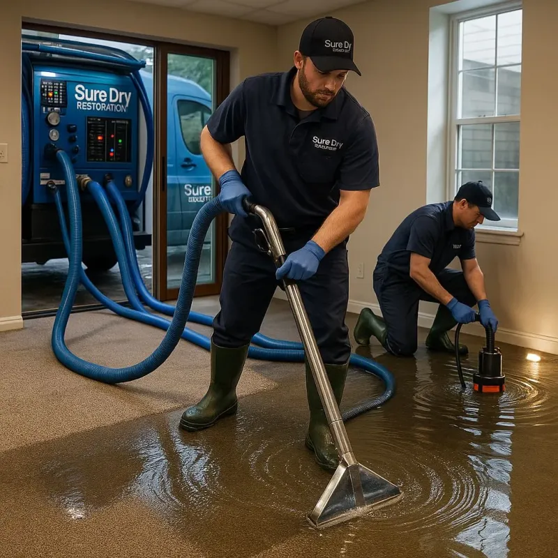 Water Extraction and Removal process in Homer, LA